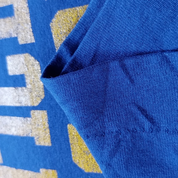 Vintage 90s Monticello School Patrol "STOP" Graphic Single Stitch T-Shirt - Picture 4 of 4